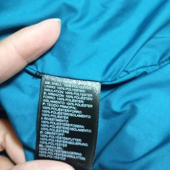 The North Face Women’s Bombay Jacket Dark Peacock Blue Sz Small MINT CONDITION! - Picture 10 of 15